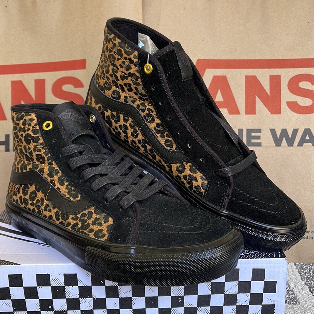 Vans Skate Sk9-Hi Deco Cher Strauberry Cheetah MENS - Picture 5 of 16